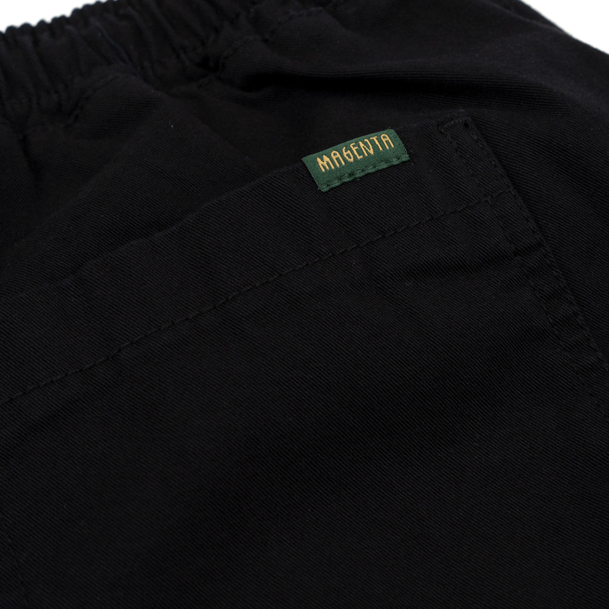 Magenta Slack Pants - Black
