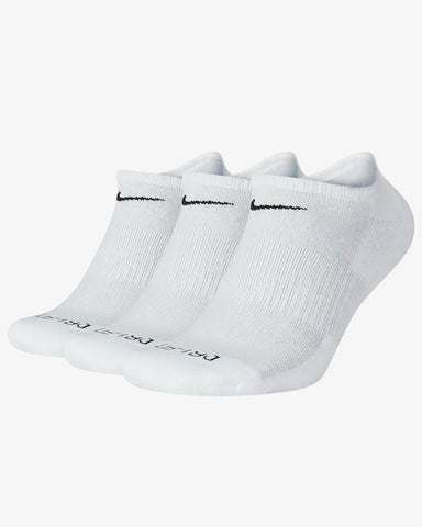 Nike Everyday Plus No-Show Sock - White