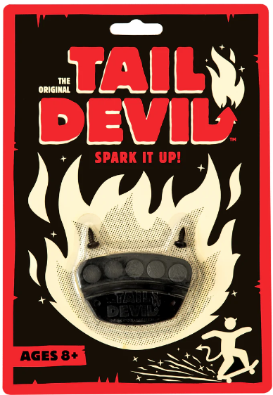 Tail Devil Spark Plate - Black/red