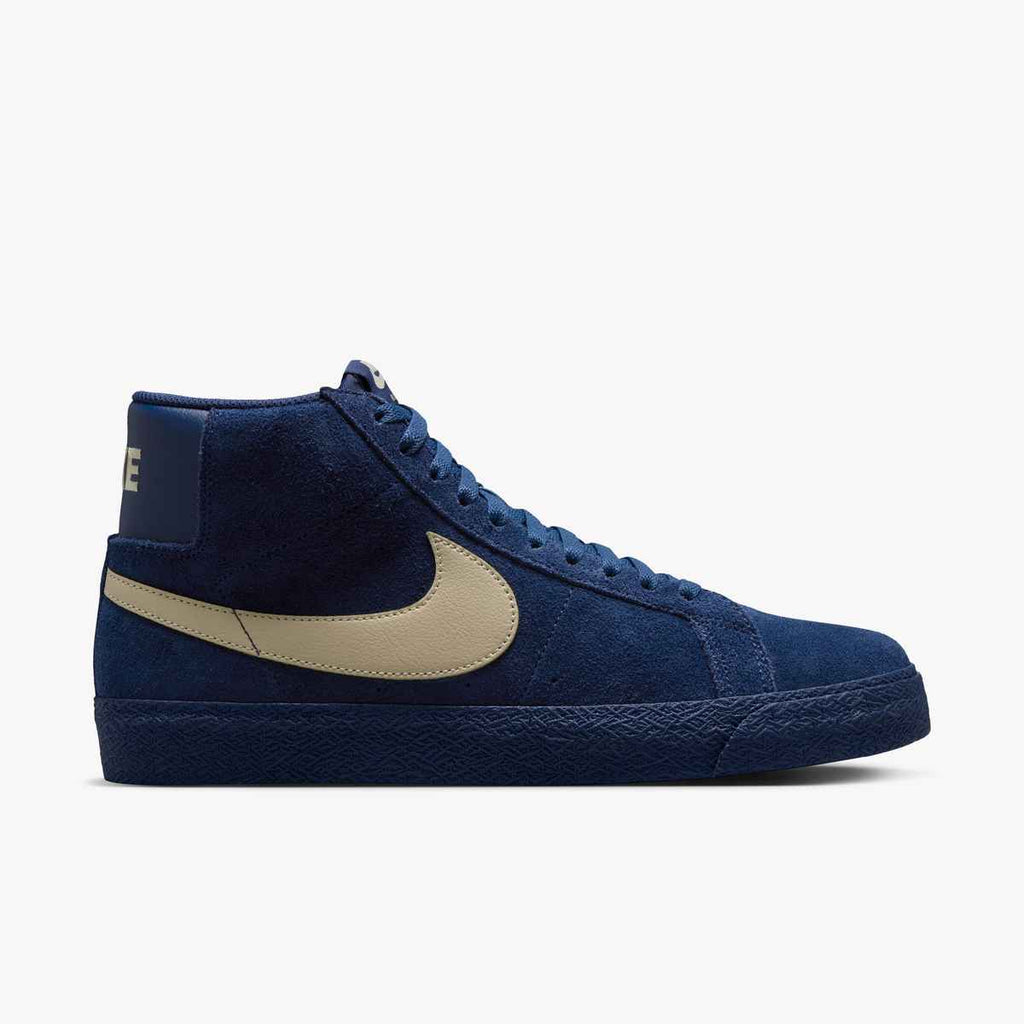 Nike SB Zoom Blazer Mid -  Coastal Blue/Pale Yellow-Coastal Blue