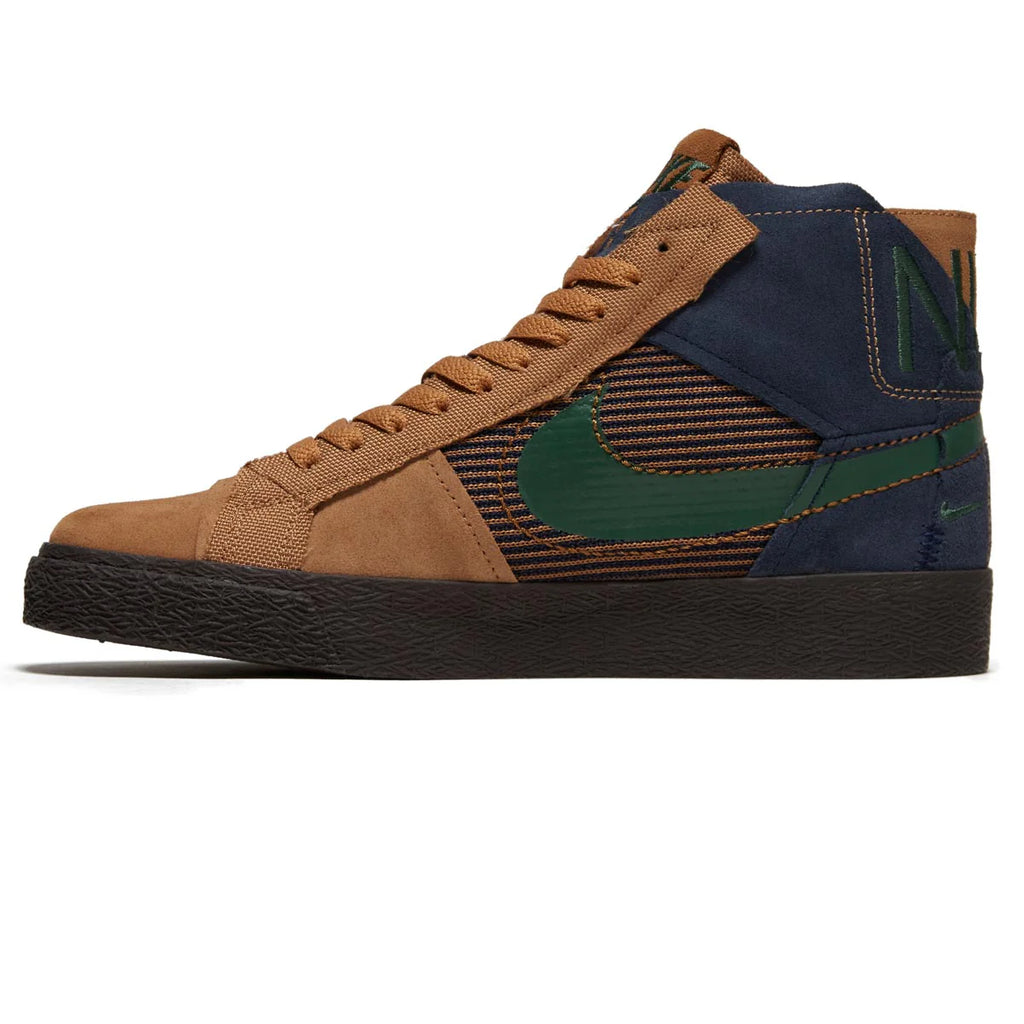 Nike SB Zoom Blazer Mid Premium - Brown Fir/Obsidian