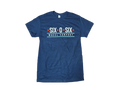 606 Wheel Co. Logo Shirt - Navy Blue