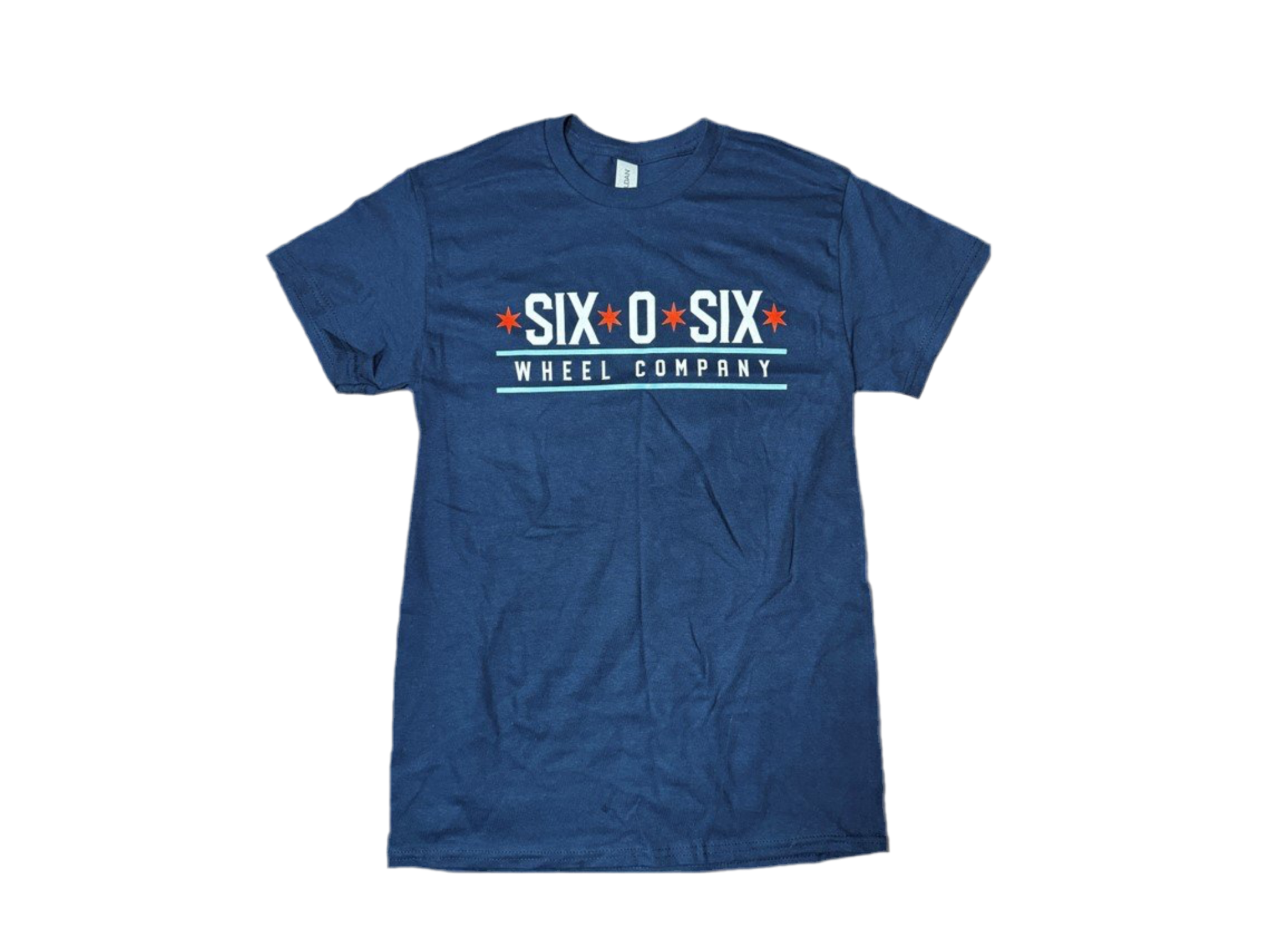 606 Wheel Co. Logo Shirt - Navy Blue