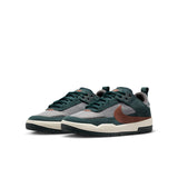 Nike SB Day One Big Kid's Skate Shoes - Seaweed/Red Sepia