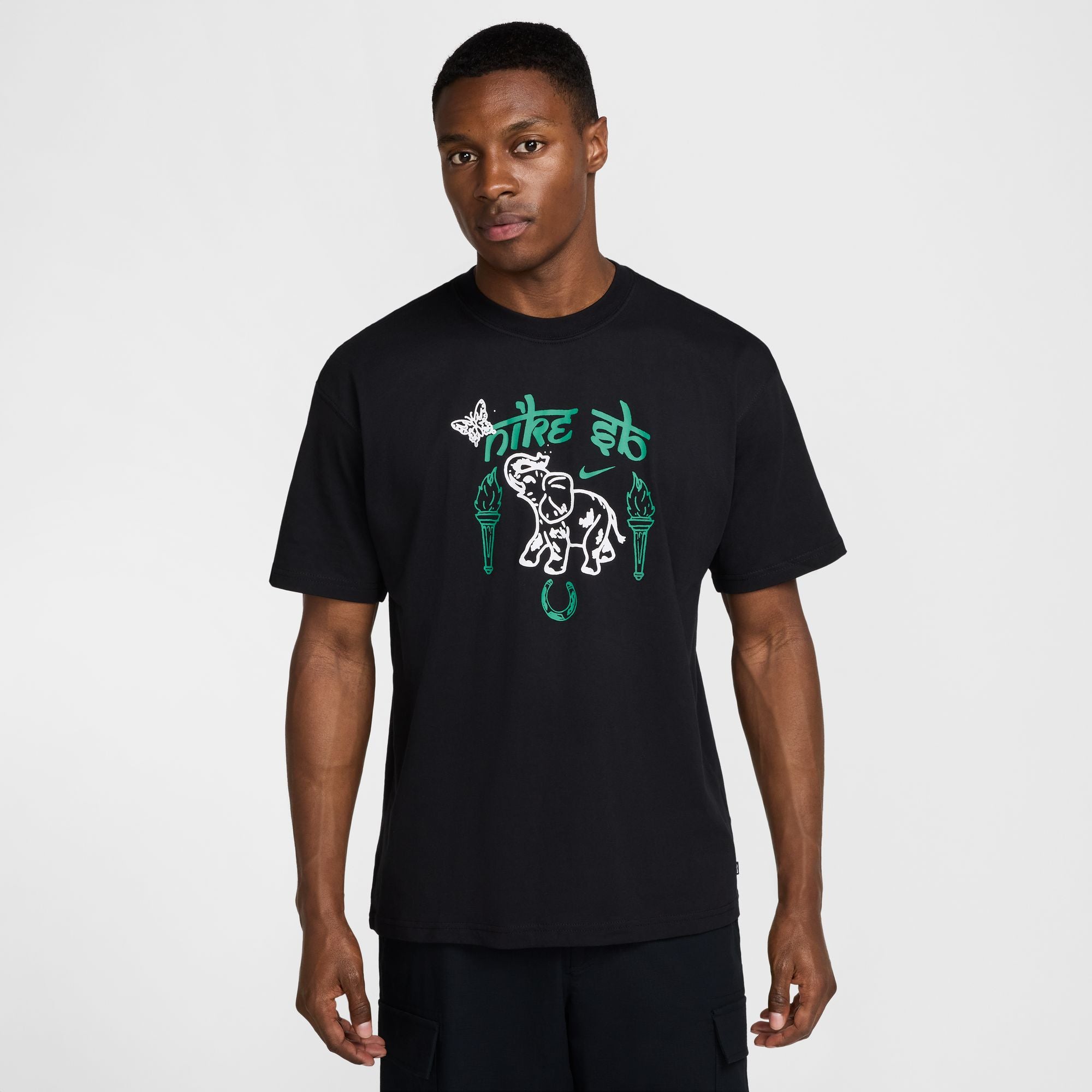 Nike SB M90 Skate T-Shirt - Elephant