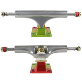 Ace AF1 Anodized Trucks - Ital Red/Gold/Green