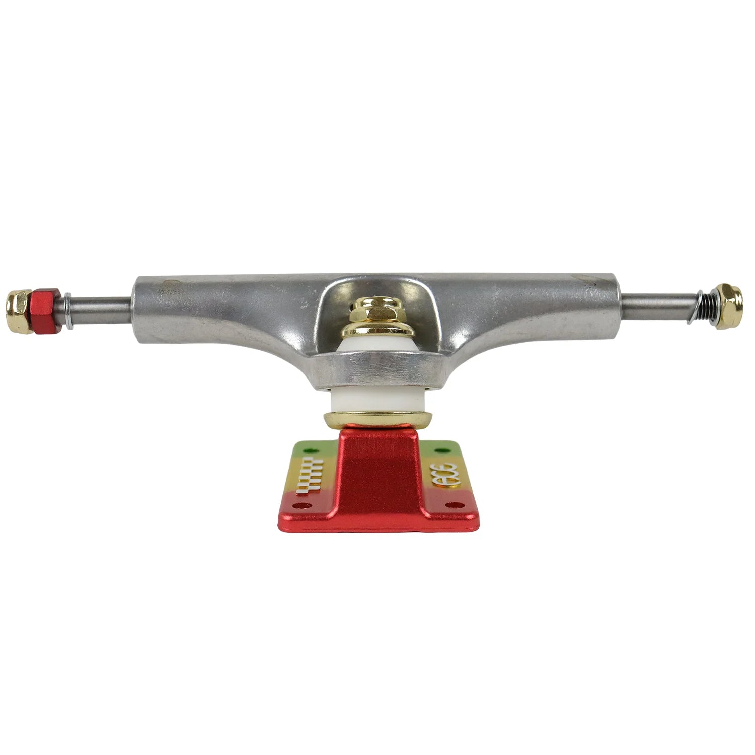 Ace AF1 Anodized Trucks - Ital Red/Gold/Green