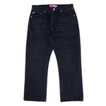 Frog Skateboards Relaxed Fit Bootcut Jeans - Black