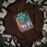 Godzilla Hand Santa Cruz Hoodie - Brown