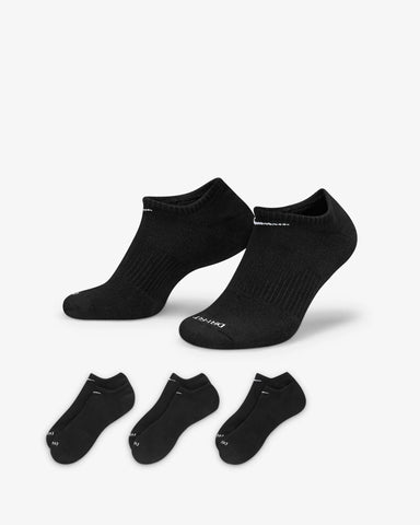 Nike Everyday Plus No-Show Sock - Black