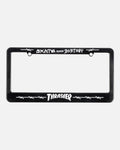 Thrasher Barbed Wire License Plate Cover