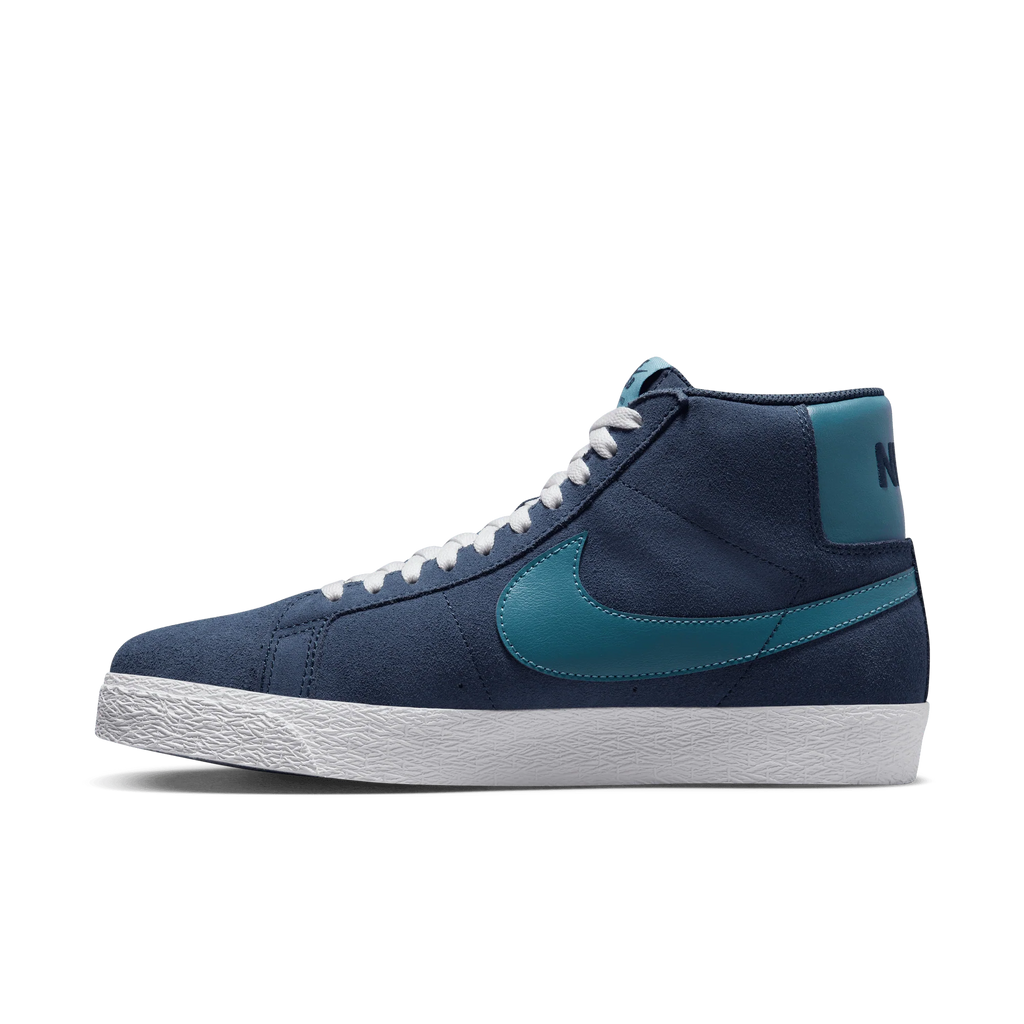 Nike SB Zoom Blazer Mid - Midnight Navy/Noise Aqua