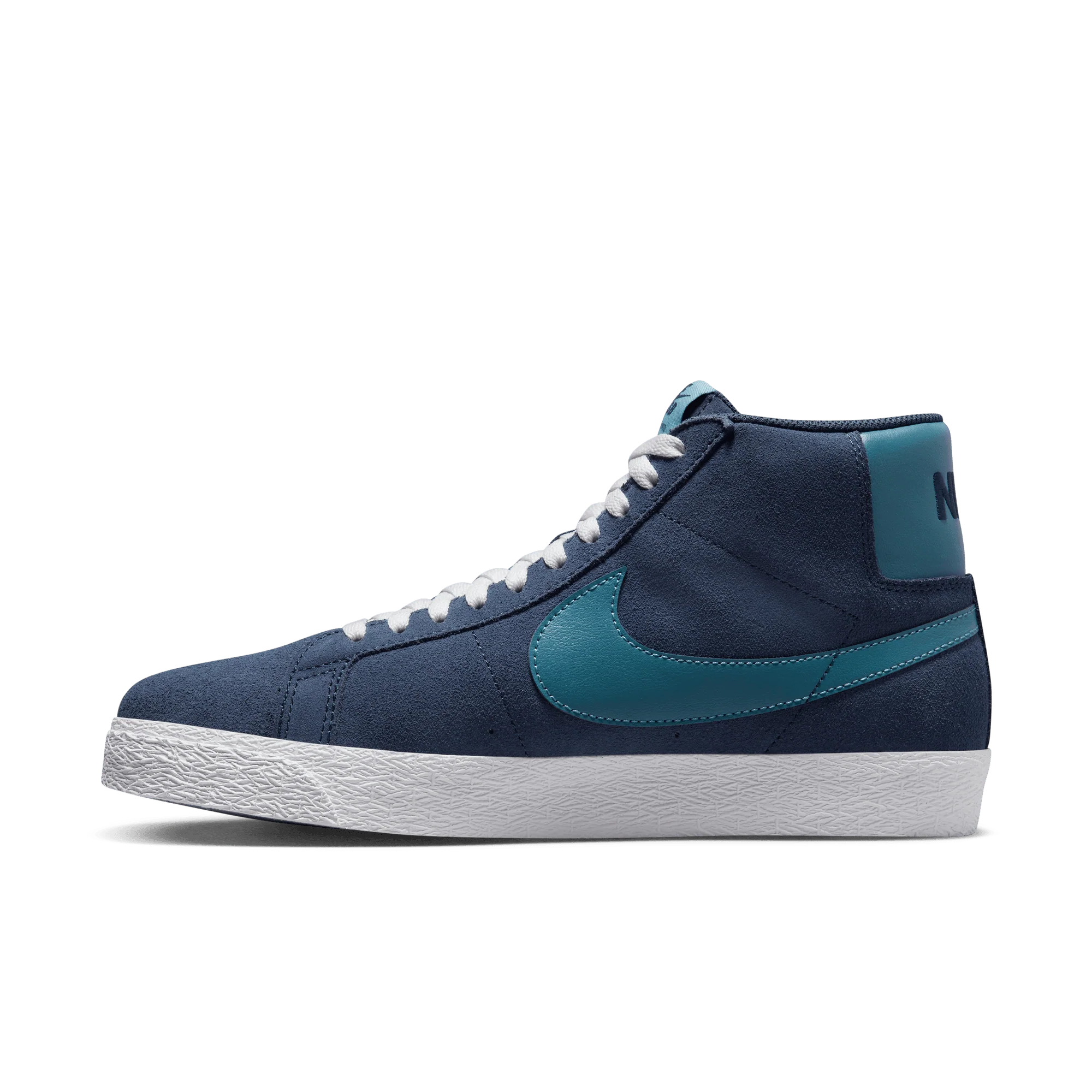 Nike SB Zoom Blazer Mid - Midnight Navy/Noise Aqua
