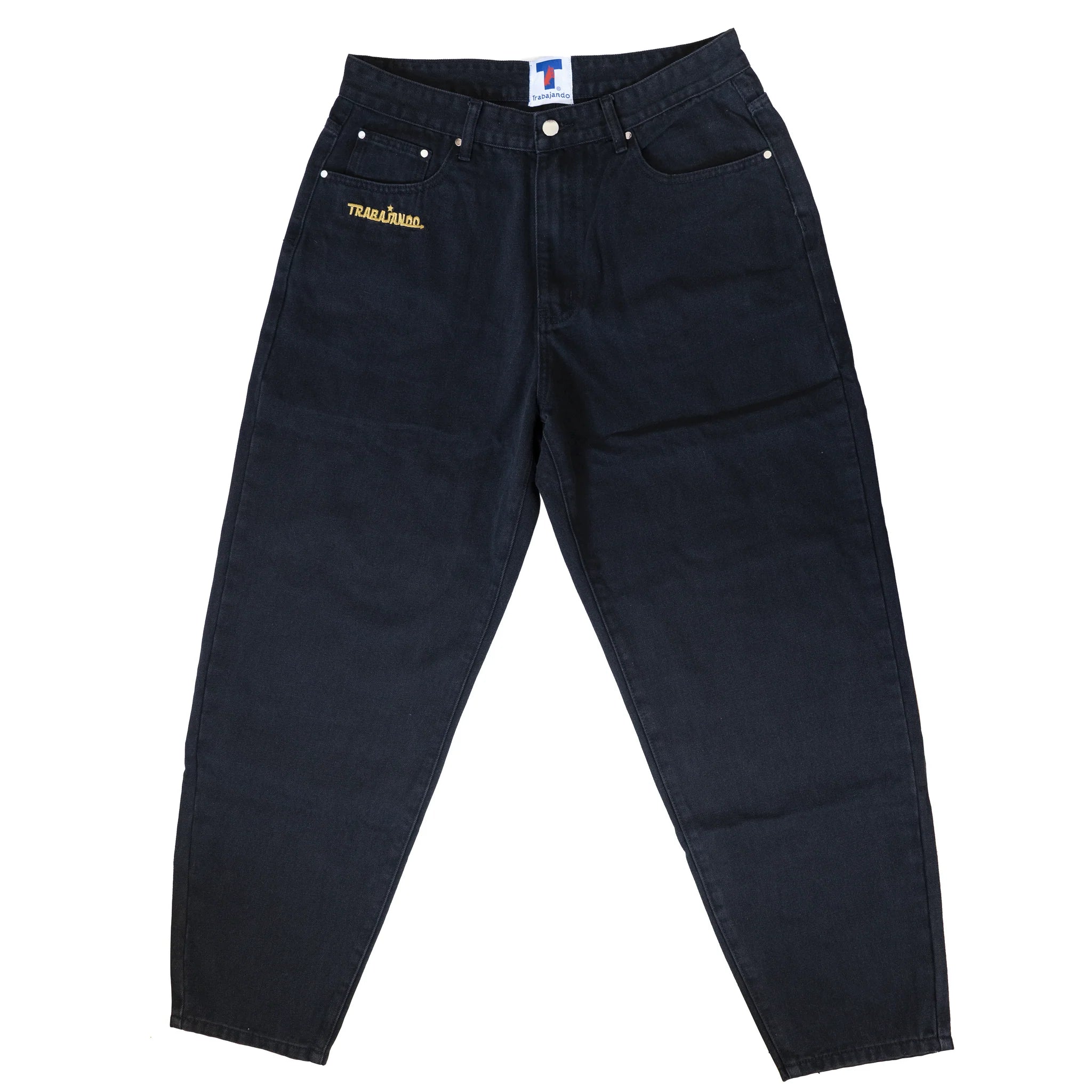 Trabajando Baggy G Black Jeans