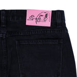 Frog Skateboards Relaxed Fit Bootcut Jeans - Black