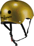 Triple 8 Certified Sweatsaver Helmet - Gold Glitter