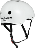 Triple 8 Certified Sweatsaver Helmet - White Glossy