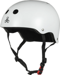 Triple 8 Certified Sweatsaver Helmet - White Glossy