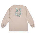 Dial Tone Wheel Co. Stay Connected Longsleeve Tee - Sand