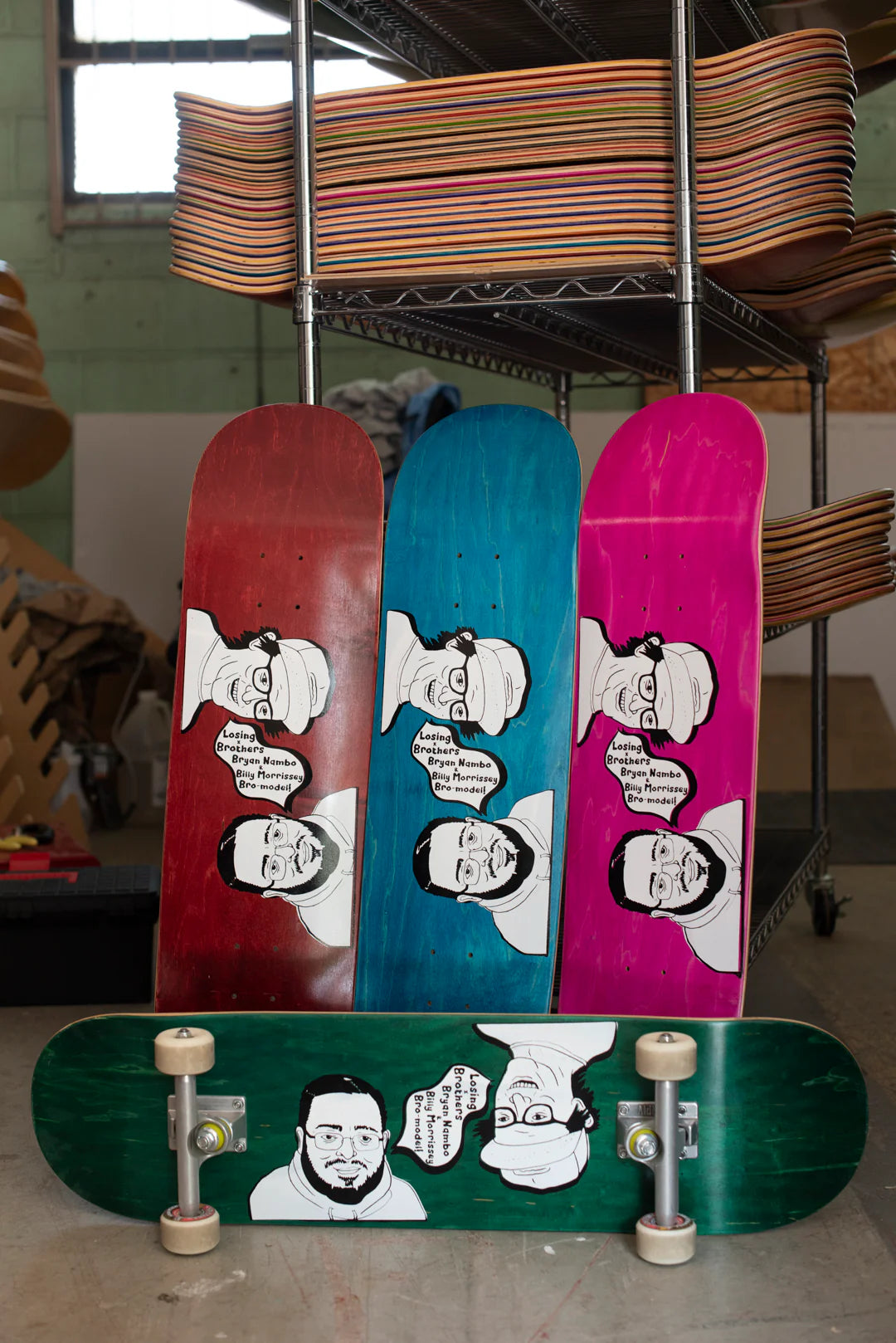 Losing x Brothers Billy and Bryan Bro Model Deck
