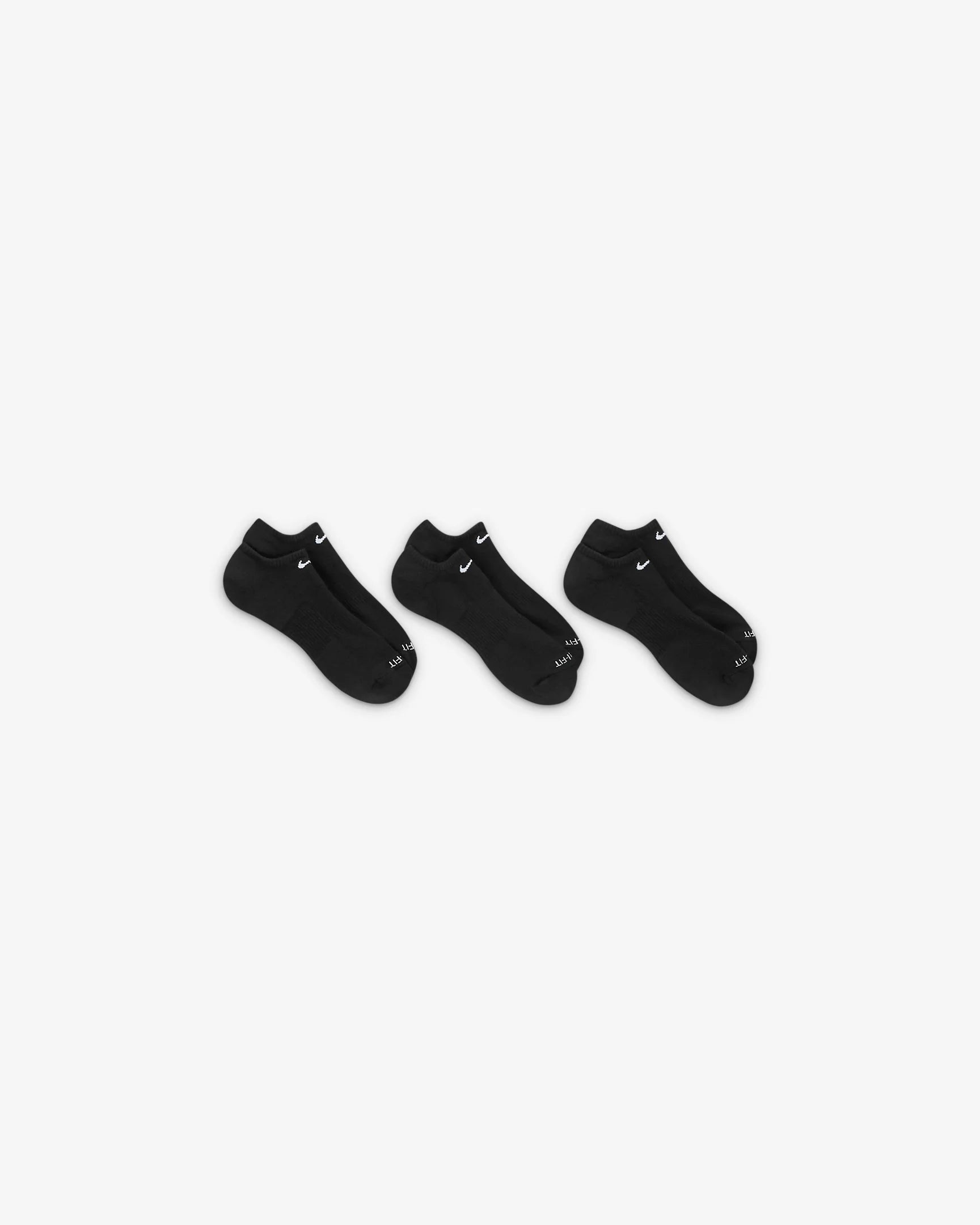 Nike Everyday Plus No-Show Sock - Black