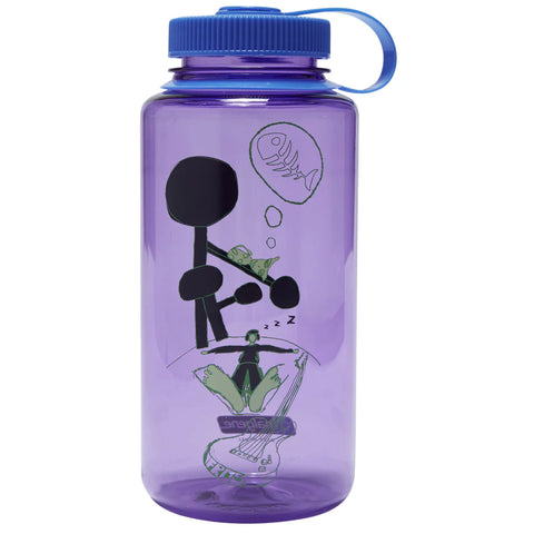 Frog Skateboards Nalgene Water Bottle - Purple