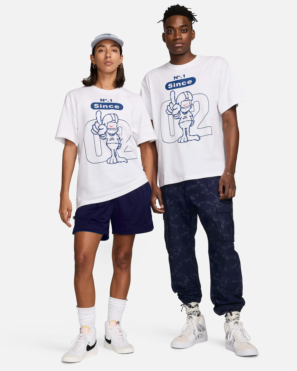 Nike SB No. 1 Since '02 Skate T-Shirt - White
