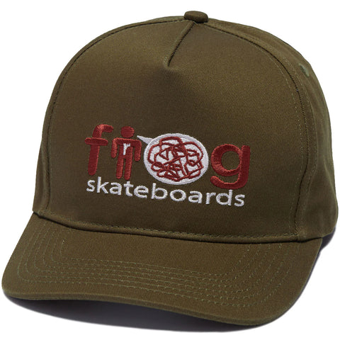 Frog Skateboards Trash Talk Hat - Army Green