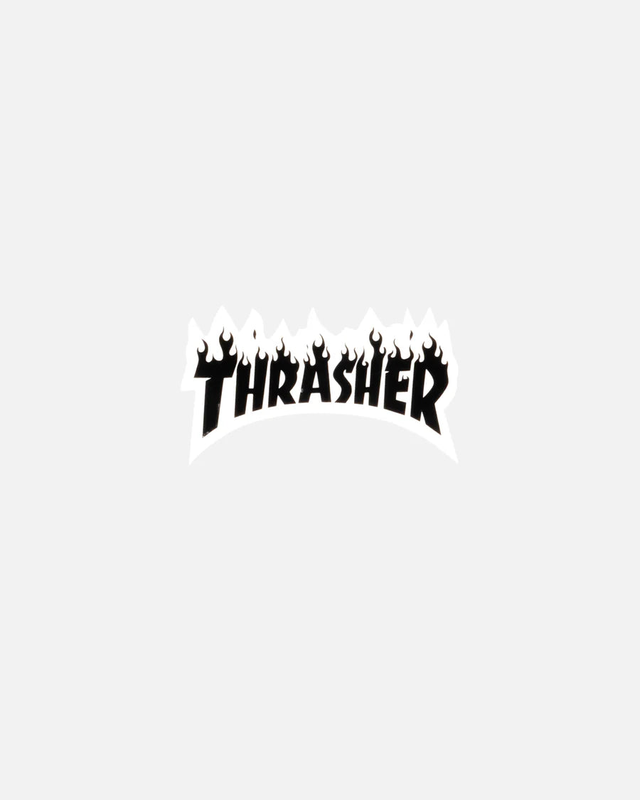 Thrasher Flame Logo Die Cut Sticker