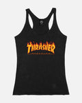 Thrasher Flame Logo Racerback Tank Top
