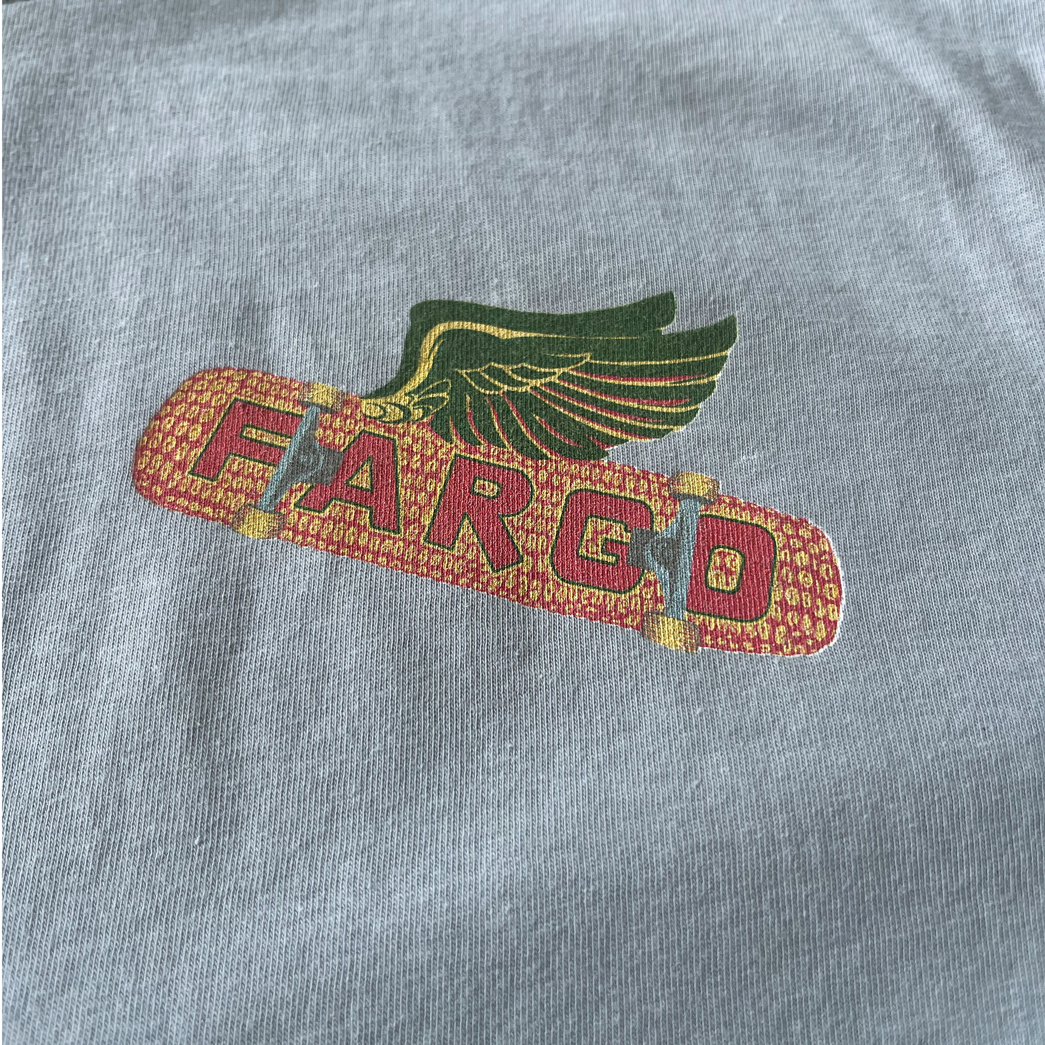 Fargo Flying Corn Skateboard T-Shirt