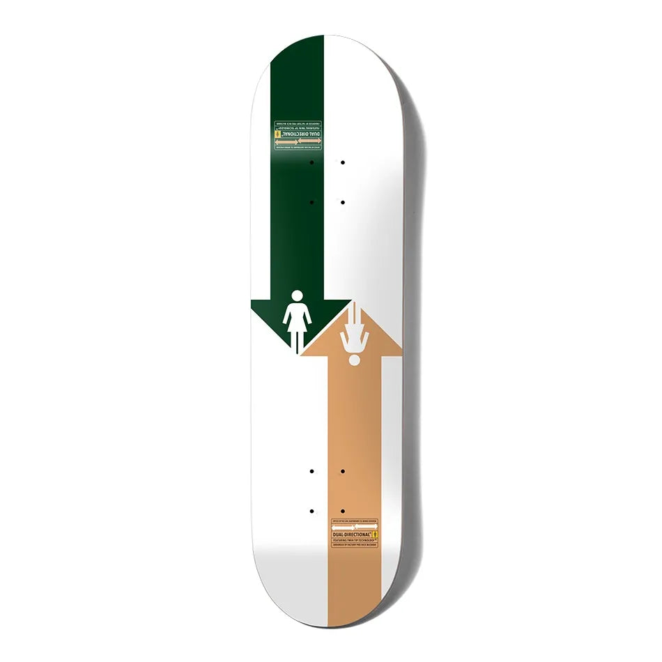 Girl Rick McCrank Dual Directional Twin Tail Deck