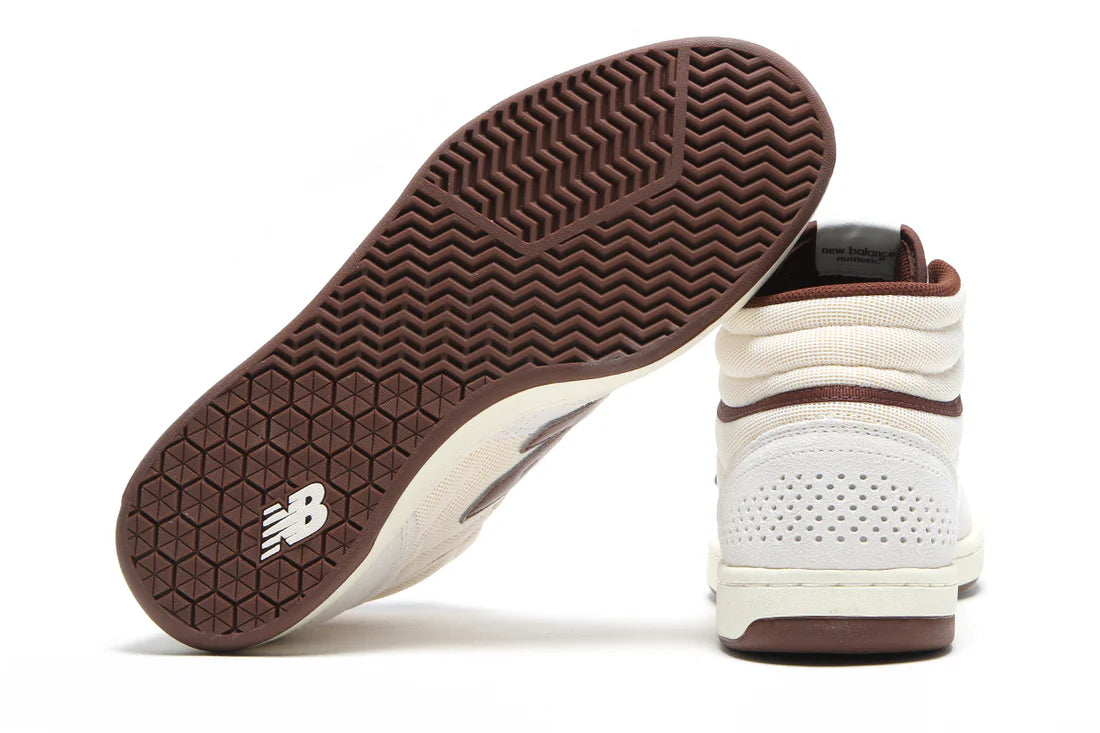 New Balance Numeric 440 High V2 - White/Brown