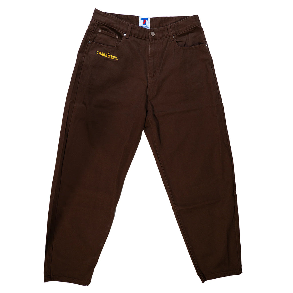 Trabajando Baggy Jeans - Chocolate Brown