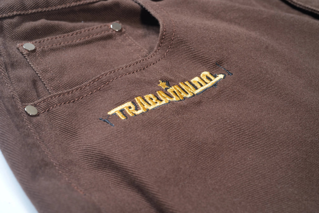 Trabajando Baggy Jeans - Chocolate Brown