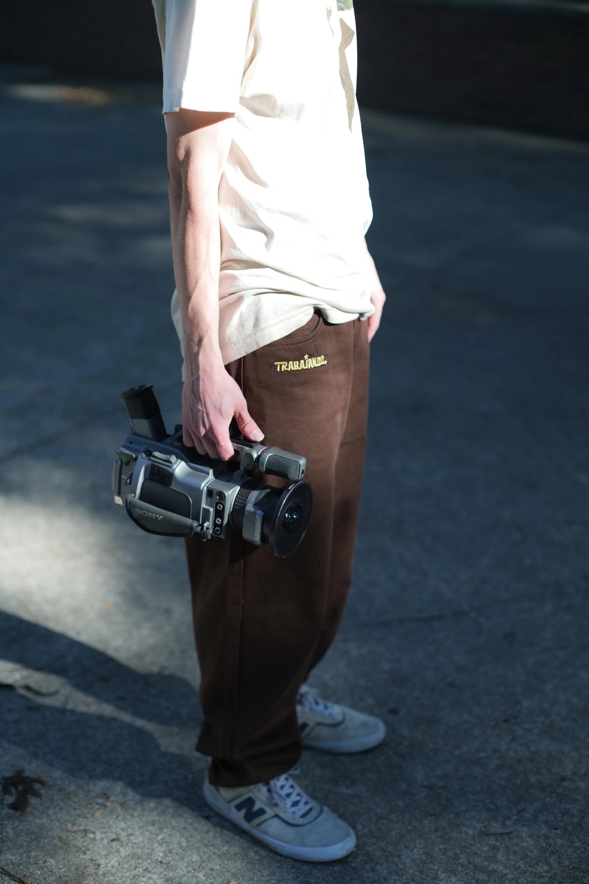 Trabajando Baggy Jeans - Chocolate Brown
