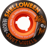 Snot x Heroin Boogerthane Shelloween 99a Core Wheels - Black/Orange
