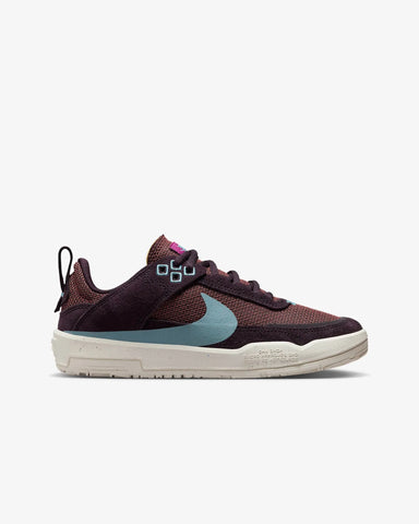 Nike SB Day One Big Kid's Skate Shoes - Burgundy Ash