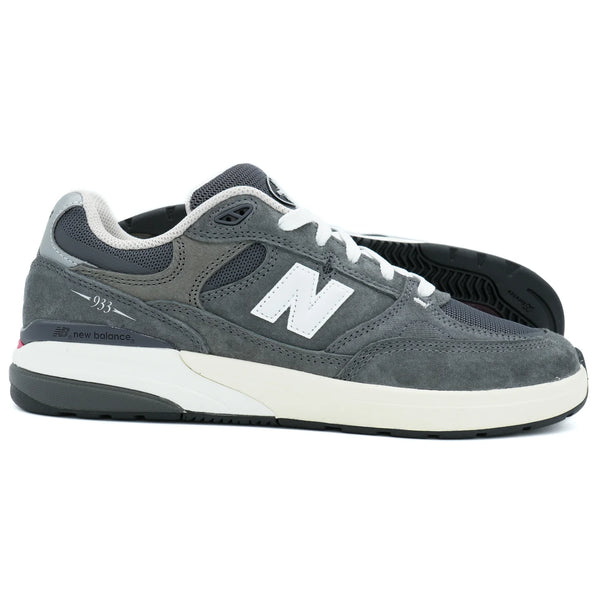 New Balance Numeric Reynolds 933 - Grey/White – FARGO SKATEBOARDING