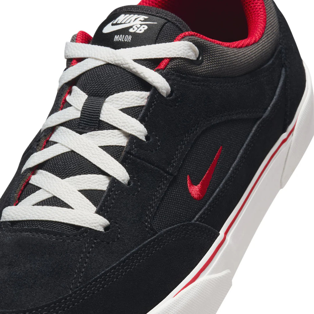 Nike SB Malor Shoes Black Gym Red Black Anthracite