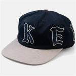 Baker Wrapped Snapback  Hat Navy