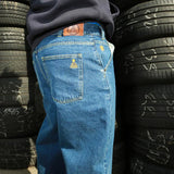 Theories Scribble Jeans - Washed Blue