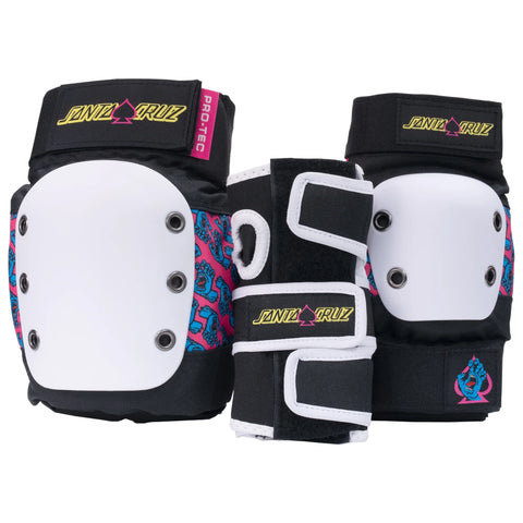 Street Gear 3-Pack Pad Set - Santa Cruz Signature Adition