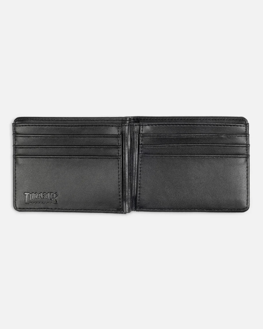 Thrasher Skate Goat Leather Bi-Fold Wallet
