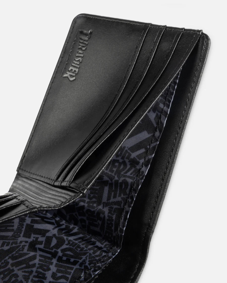Thrasher Skate Goat Leather Bi-Fold Wallet