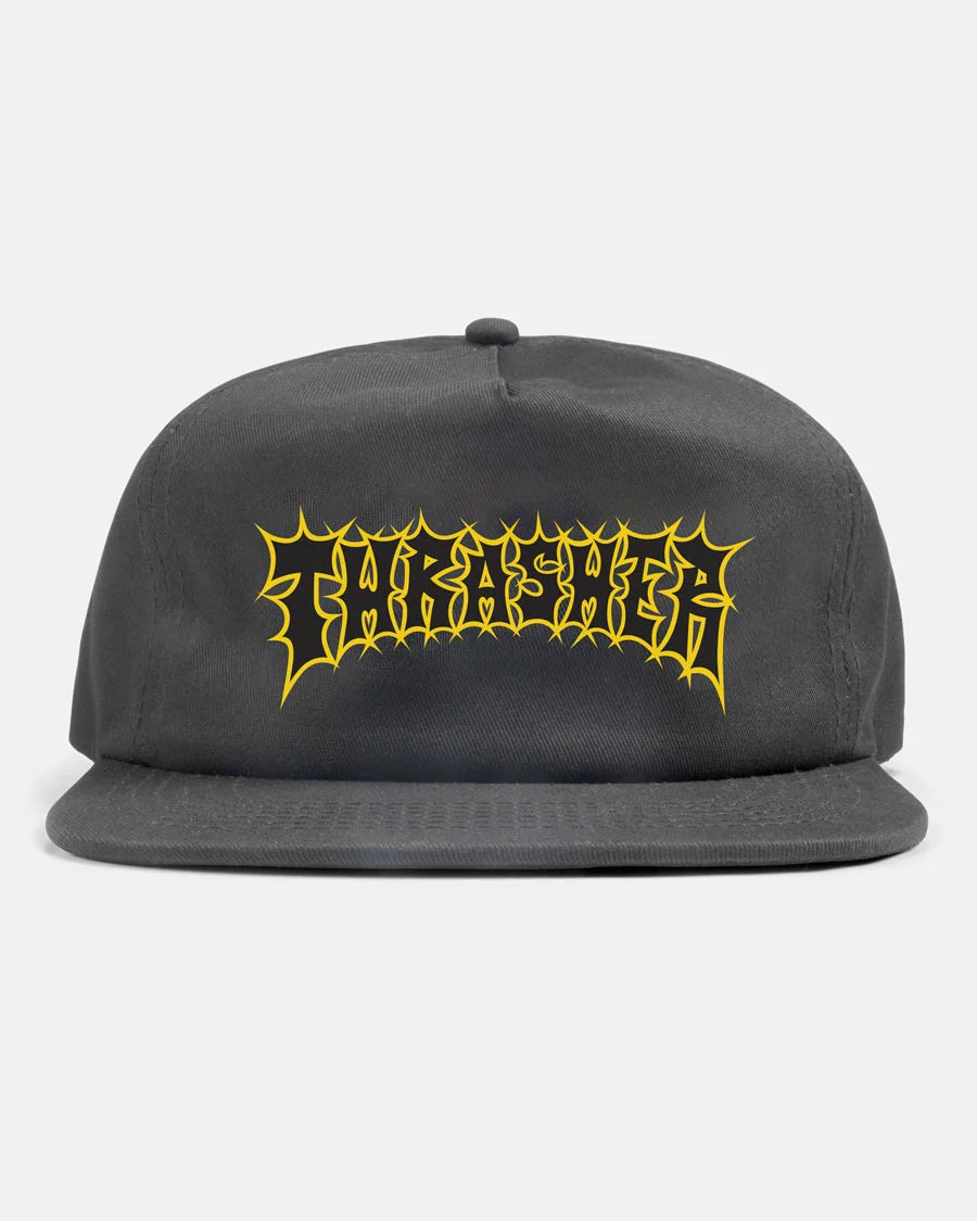 Thrasher Spikey Snapback - Charcoal