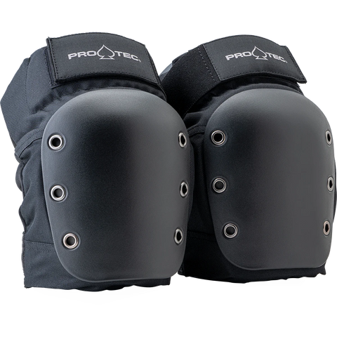 Pro-Tec Street Knee Pads - Open Back - Black