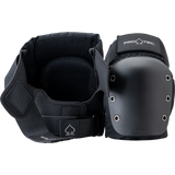 Pro-Tec Street Knee Pads - Open Back - Black