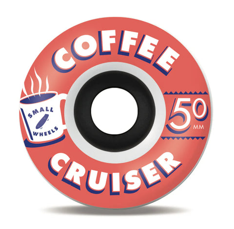 Sml. Coffee Cruiser Skateboard Wheels - Ruby Red