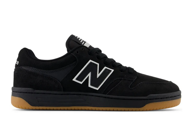 New Balance Numeric 480 - Black/White/Gum – FARGO SKATEBOARDING